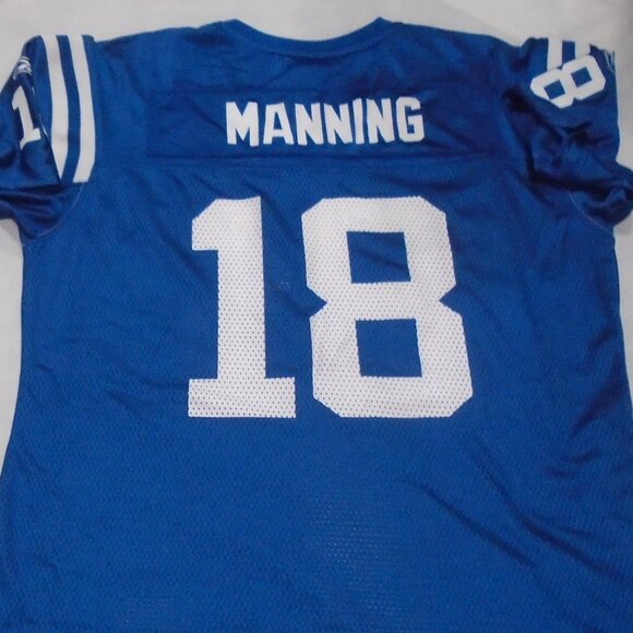 Peyton Manning NFL ON FIELD Womens Indianapolis Colts Jersey Size Large - Picture 2 of 2